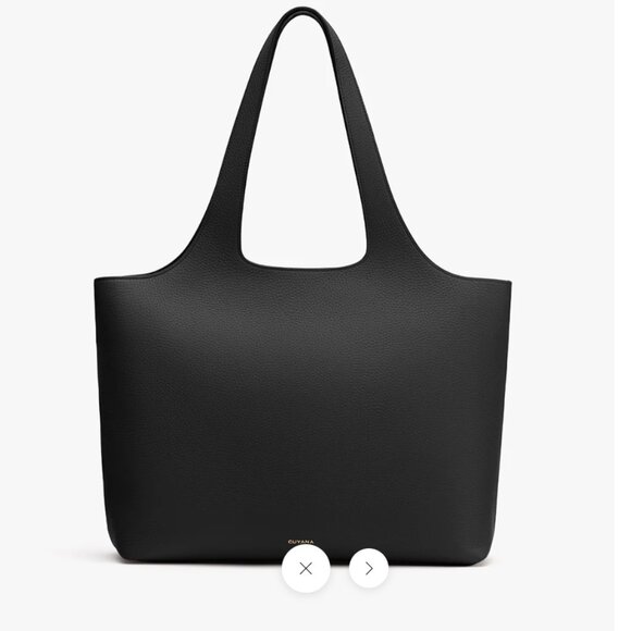 Cuyana Handbags - CUYANA System Tote 16-inch Black Pebbled Leather Gold Hardware EUC